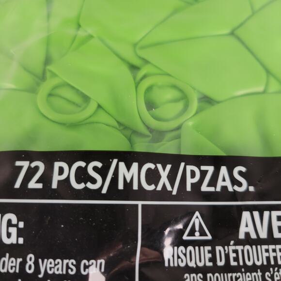 Kiwi Green Balloons 12in 72 Ct Helium Quality Latex Party Decoration Wedding - Picture 4 of 9